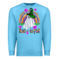 Ocean Blue Boo-tiful ghost Premium Sweatshirt - NancyCooperArtShop