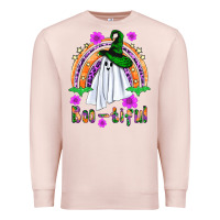 Pale Pink Boo-tiful ghost Premium Sweatshirt - NancyCooperArtShop