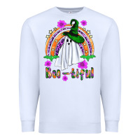 White Boo-tiful ghost Premium Sweatshirt - NancyCooperArtShop