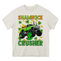 Cream st patricks shamrock crusher Heavy Core Tee - Neo Western
