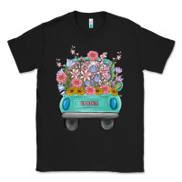 Black truck with flowers Classic Tee - MaliasSmallBusiness