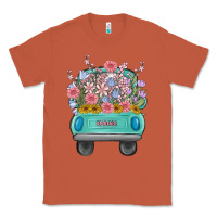 Copper truck with flowers Classic Tee - MaliasSmallBusiness