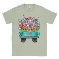 Matcha truck with flowers Classic Tee - MaliasSmallBusiness