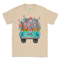 Mushroom truck with flowers Classic Tee - MaliasSmallBusiness