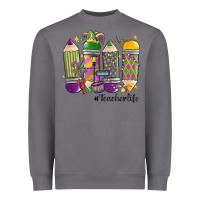 Storm mardi gras teacher life Heavyweight Sweatshirt - MaliasSmallBusiness
