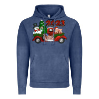 Vintage Denim happy new year truck 2023 Vintage Hoodie - Jasminsmagicworld