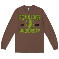 Chestnut pickle lover university Long Sleeve Tee - MaliasSmallBusiness