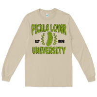 Mushroom pickle lover university Long Sleeve Tee - MaliasSmallBusiness