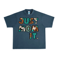Midnight Navy Just Mom It Urban Heavy Tee - Jasminsmagicworld