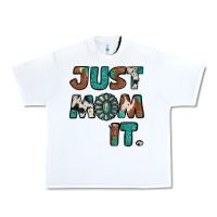 White Just Mom It Urban Heavy Tee - Jasminsmagicworld