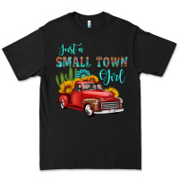 Black just a small town girl with car Premium Tee - HRA Design Shop