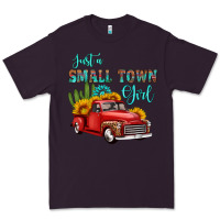 Plum just a small town girl with car Premium Tee - HRA Design Shop