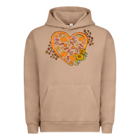 Pigment Burro Western Autumn Heart Urban Hoodie - FaDigitalArtStudio
