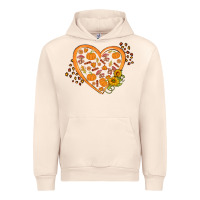 Sandshell Western Autumn Heart Urban Hoodie - FaDigitalArtStudio