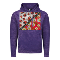 Cloud Purple ladybug Vintage Hoodie - BarkalooDesign