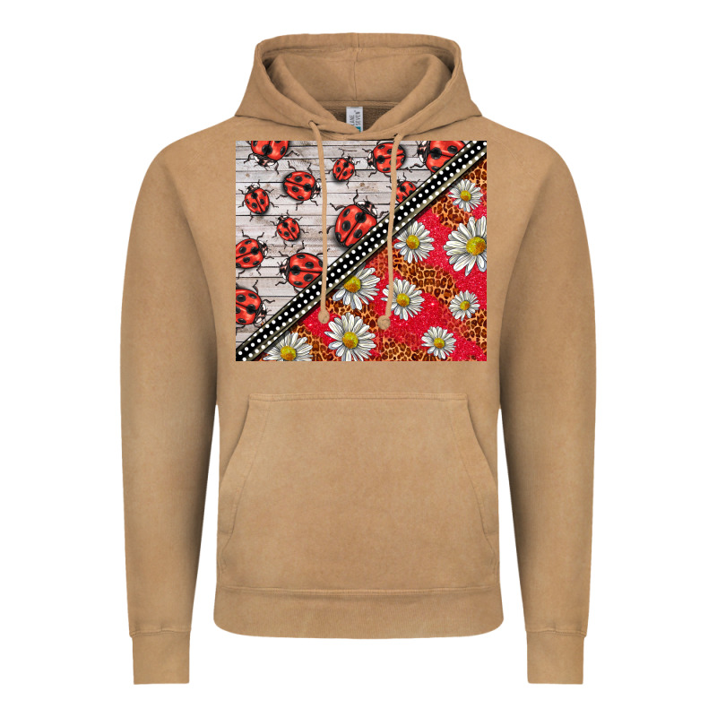 Ladybug Vintage Hoodie by BarkalooDesign | Teevron