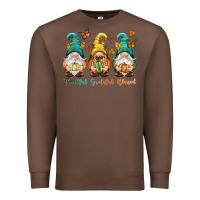 Chestnut Thankful grateful blessed Premium Sweatshirt - NancyCooperArtShop