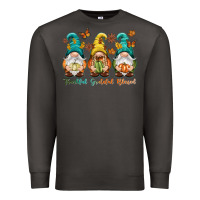 Smoke Thankful grateful blessed Premium Sweatshirt - NancyCooperArtShop
