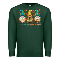 Sports Green Thankful grateful blessed Premium Sweatshirt - NancyCooperArtShop