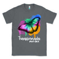 Charcoal Heather transformada por dios Classic Tee - JahusDesignShop