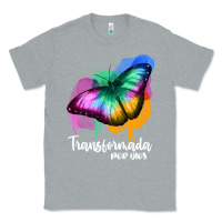 Heather Grey transformada por dios Classic Tee - JahusDesignShop