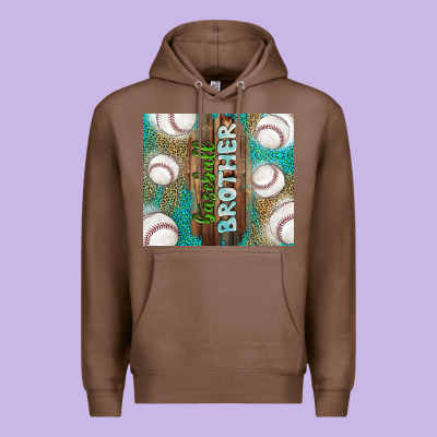 Baseball Brother Premium Hoodie Designed By Tumblerdesignbyshophia