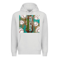 Dove Grey baseball brother Premium Hoodie - TumblerDesignByShophia