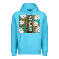 Ocean Blue baseball brother Premium Hoodie - TumblerDesignByShophia