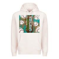 Pale Pink baseball brother Premium Hoodie - TumblerDesignByShophia