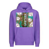 Purple baseball brother Premium Hoodie - TumblerDesignByShophia