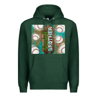 Sports Green baseball brother Premium Hoodie - TumblerDesignByShophia