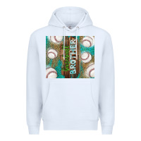 White baseball brother Premium Hoodie - TumblerDesignByShophia