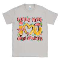 Moon Dust little miss 100 days smarter Classic Tee - MaliasSmallBusiness