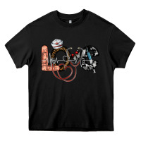 Black love nurse Heavy Core Tee - SublimationCraftShop