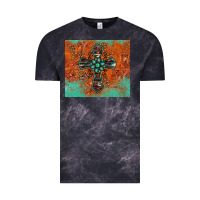 Cloud Black western cross tumbler Vintage Tee - Jasminsmagicworld