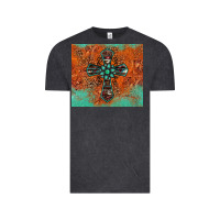 Vintage Black western cross tumbler Vintage Tee - Jasminsmagicworld