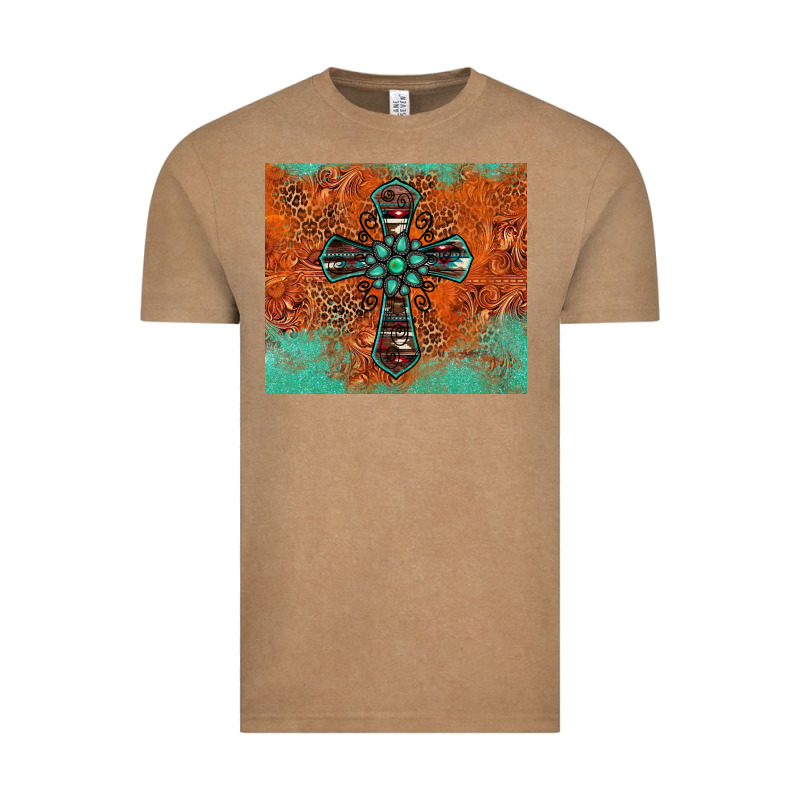 Western Cross Tumbler Vintage Tee by Jasminsmagicworld | Teevron