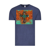 Vintage Denim western cross tumbler Vintage Tee - Jasminsmagicworld