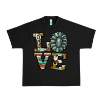 Black Turquoise Love Urban Heavy Tee - Jasminsmagicworld