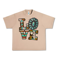 Burro Turquoise Love Urban Heavy Tee - Jasminsmagicworld