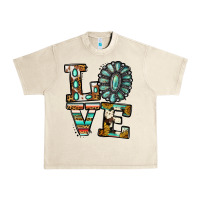 Sandshell Turquoise Love Urban Heavy Tee - Jasminsmagicworld