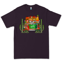 Plum cinco de mayo truck Premium Tee - RacoonDesign