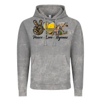 Cloud Rock Peace Love Hyenas Vintage Hoodie - LillyAllenDesigns