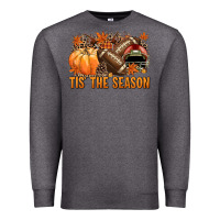 Charcoal Heather Tis' the season American Football Premium Sweatshirt - NancyCooperArtShop