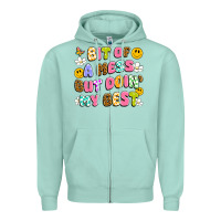 Seafoam bit of a mess but doin' my best Zipper Hoodie - Artiststas
