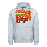 Heather Grey Pies Before Guys Urban Hoodie - FaDigitalArtStudio