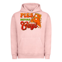 Pigment Salmon Pies Before Guys Urban Hoodie - FaDigitalArtStudio