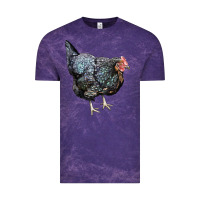 Cloud Purple jersey giant chicken Vintage Tee - LillyAllenDesigns