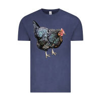 Vintage Denim jersey giant chicken Vintage Tee - LillyAllenDesigns
