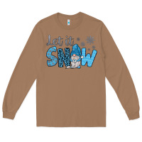 Toasted Coconut let it snow Long Sleeve Tee - JahusDesignShop